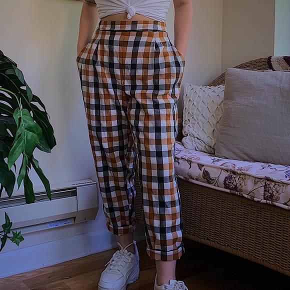 cotton on plaid pants
